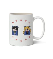 Sailor Moon Avatar Baskılı Kişiye Özel Kupa Bardak - Sevgiliye Hediye (Beyaz)