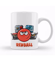 Red  Ball Kupa Bardak Porselen