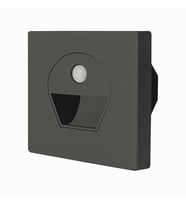 Cata CT-5170 1W Sensörlü Koridor LED Aydınlatma Siyah Renk Fotoselli Duvar Armatürü 6400K Beyaz Işık
