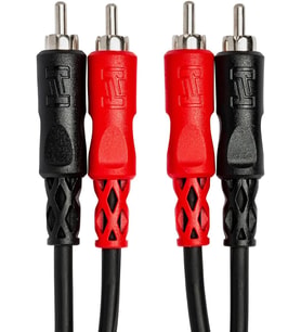 Dual RCA (M) - RCA (M) Balanssız Kablo 1 m (CRA-201)
