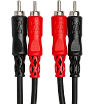 Dual RCA (M) - RCA (M) Balanssız Kablo 1 m (CRA-201)
