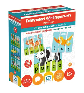 Kelimeleri Öğreniyorum Hayvanlar