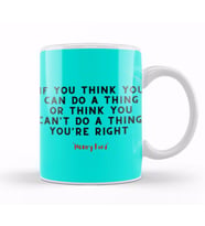 Henry Ford Quotes Entrepreneurs Motivation İnspiration Success Work Gifts Kupa Bardak Porselen