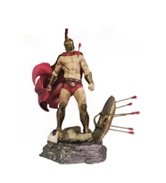 Leonidas Dev Boy 300 Sparta Savaşçı 32 Cm Heykel 12K Detaylı Reçine Malzeme