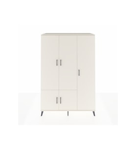 Kronos Dolap 7 Raflı 5 Kapaklı Tek Askılı 132x59x195 Aytaşı-Aytaşı/Aytaşı