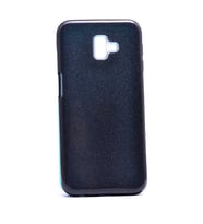 Samsung Galaxy J6 Plus Uyumlu Kılıf Zore Shining Silikon (Siyah)