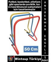 #AntrenmanMalzemesi Futbol Basketbol Atletizm Fitness Cross Fit Hız Çeviklik Antrenman Engeli 50 Cm