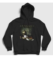 Presmono Unisex Siyah Centuries Haggard Kapüşonlu Sweatshirt 79531tt