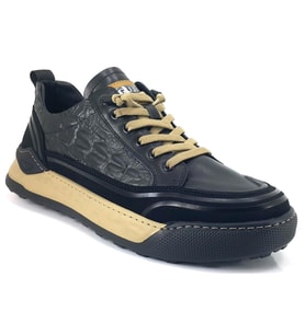 Guja 572 25YA Erkek Sneaker Günlük Ayakkabı Siyah