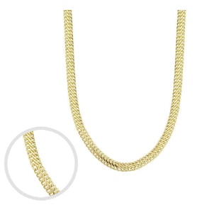 14k Altın Otto Zincir Kolye 45cm