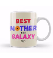 BEST MOM Mommy Flower Mothers Day 2021 Kupa Bardak Porselen