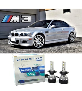 Bmw E46 Led Xenon Uzun Far Ampulü H7 Access Yeni Seri Beyaz