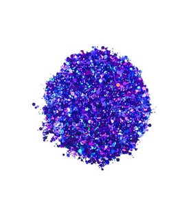 Glitter Sim Epoksi Süsleme Aksesuarı 5 GR  Saks Mavi