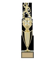 ODAK KUPA - Figürlü Kupalar - Masa Tenisi Erkek Figürlü Kupalar FG-044 A - 42 cm
