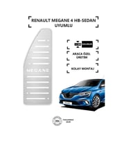 Renault Megane 4 Sedan - Hb Ayak Dinlendirme Pedalı Krom Ayak Dayama Pedalı