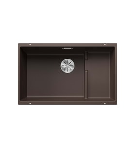 523461-Blanco Subline 700 -U Level Granit Eviye Kahve (Kahverengi)