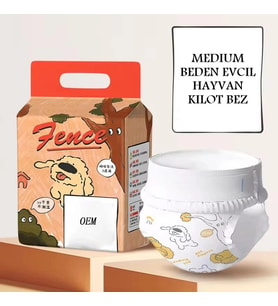 Medium Beden Evcil Hayvan Kilot Bez - Ultra Emici - Hızlı Kuruyan