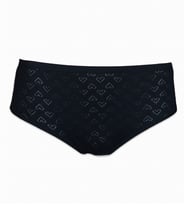 Malabadi Kadın 6 ' Lı Paket Normal Bel Jakarlı Cotton Slip 350 (Siyah)
