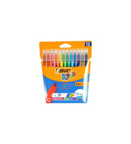 Kids Couleur Keçeli Boya Kalemi 12'li  - Yıkanabilir (Çok Renkli)