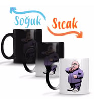 Austin Powers Mini Me Sihirli Kupa Bardak Porselen