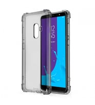 Blogy Galaxy J7 Prime2 ile Uyumlu Crystal Fit Kılıf Smoke Black