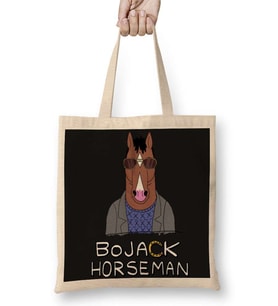 Bojack Horseman 03 Bez Çanta Uzun Saplı