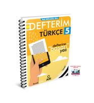 Arı Yayıncılık 2025-2026 5. Sınıf Defterim Türkçe Defterine Başarı Yaz Serisi Yeni Güncel Müfredat (Çok Renkli)