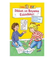 Arkadaşım Elif - Dikkat ve Boyama Etkinlikleri