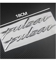Pulsar Logo Yazı Amblem Sticker Etiket Seti 3D NS200-125-150