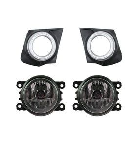 Mitsubishi L200 Sis Lamba Kapağı+Sis Lambası Set 2015-2018