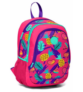 Yaygan Kids Fuşya Ananas Kız Çocuk İlkokul Çantası