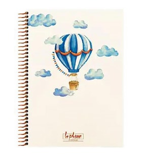 Keskin Color 17x24 Çizgili Defter La Plume Balloon