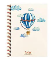 Keskin Color 17x24 Çizgili Defter La Plume Balloon