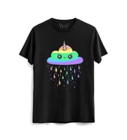 Unıcorn Siyah Tshirt