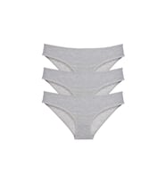 Mulvxbrf Brf02 3 Adet Süper Eko Set Likralı Kadın Slip Külot Gri (Mulvix)