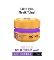Agiva Gold Orta Tutuş ve Parlak Görünüm Sağlayan Wax - 175ML