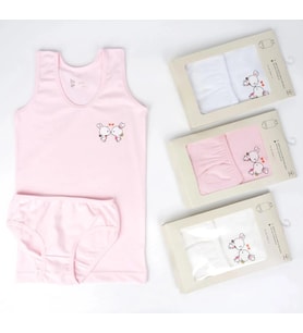 Kız Geniş Askılı Slip Takım K128644 (tek adet fiyatıdır)