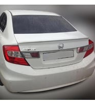 Honda Civic Uyumlu 2012-2016 Pianoblack İnce Anatomik Spoiler