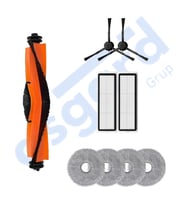 DREAME X20 MAX-X20 PRO UYUMLU 1 Ana Fırça 2 Yan Fırça 2 Filtre 4 Mop
