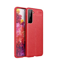 Samsung Galaxy S21 Plus Kılıf Auto Focus Kapak - Kırmızı