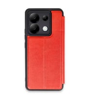 Xiaomi Redmi Note 13 Pro 5g Kılıf Flip Cover - Kırmızı