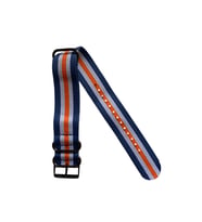 Schulzz Cachrel Casual Renkli Dokuma Kumaş Saat Kordon 24 MM (Çok Renkli)