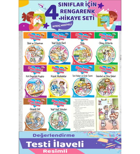 4.Sınıf Okumayı Sevdiren 10 lu Hikaye Seti 9 (94 Sayfa)