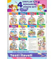 4.Sınıf Okumayı Sevdiren 10 lu Hikaye Seti 9 (94 Sayfa)