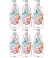 Uni Baby Bebek Kolay Tarama Saç ve Vücut Şampuanı 700ML (Pompalı) (6 Lı Set)
