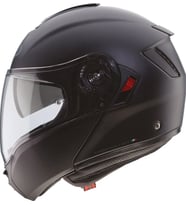 Motosiklet Kaskı Levo X Matt Black Güneş Vizörlü Çene Açılır Motorcu Kask