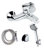 Venita Aç-Kapa Banyo Bataryası + Mafsallı Duş Takımı