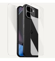 Google Pixel 10 Pro Fold Uyumlu Ön+Arka Body Şeffaf Ultra koruyucu Nano Jelatin