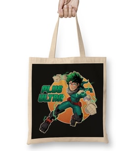 My Hero Academia Deku Plus Ultra Bez Çanta Uzun Saplı