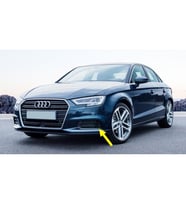 Audi A3 Sedan 2017-2020 Ön Tampon Sol Sis Farı Kapağı 8V5807681AA